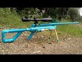 Powerful PVC TOYS Gun - How to make PVC TOY Gun Using  Glass Marble Bullet