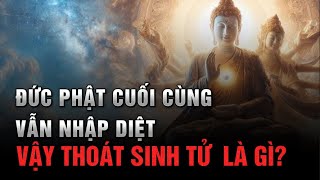 Đức Phật cuối cùng vẫn NHẬP DIỆT  Vậy CÁI THOÁT SINH TỬ CỦA ĐỨC PHẬT là gì?