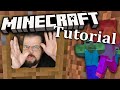 Super Quick Vanilla Minecraft Beginners Tutorial - How To Make A Wooden Door