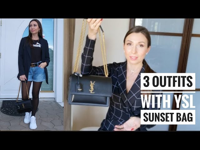 ysl sunset bag outfit