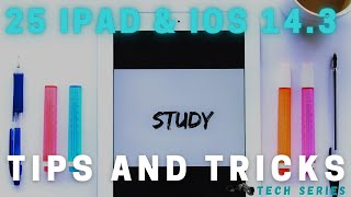 25 iPad & IOS 14.3 Tips and Tricks YOU NEED TO KNOW to become a PRO + Accessories | TECHSERIES