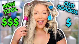 Dyson Vs. '80s Mom Hot Rollers feat. @KellyStrack | Deluxe or Dupe