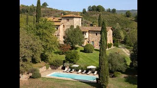Ancient Country Villa With Hot Spring And Vineyards, Siena - Toscana