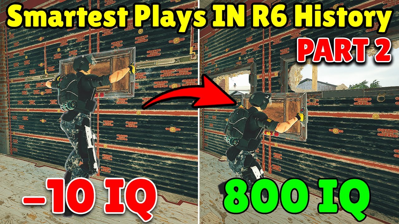ULTIMATE 1000 IQ SMARTEST PLAYS In Siege History PART 2 Rainbow ultimate-1000-iq-smartest-plays-in-siege-history-part-2-rainbow