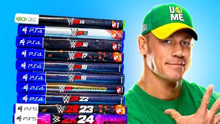 Hitting John Cena’s Finisher in Every WWE 2K Game!