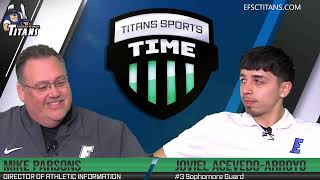 Titan Sports Time with men's basketball player Joviel Acevedo-Arroyo