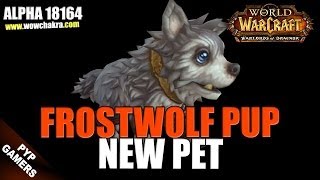 New Frostwolf Pup pet | Warlords of Draenor Alpha