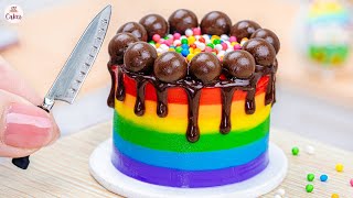 Delicous Rainbow Chocolate Cake1000+ Miniature Rainbow Cake RecipeBest Of Rainbow Cake Ideas