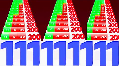 Merge Number Run master vs Layer man 3D - all levels (Max levels ) Math games new update Walkthrough