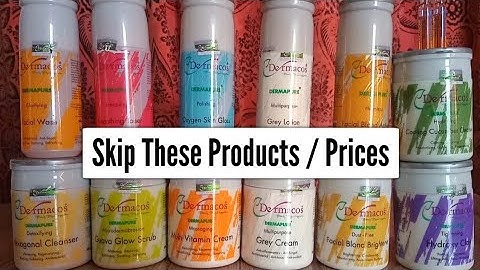 Dermacos Facial | How To Choose Dermacos Facial Products | Guidelines