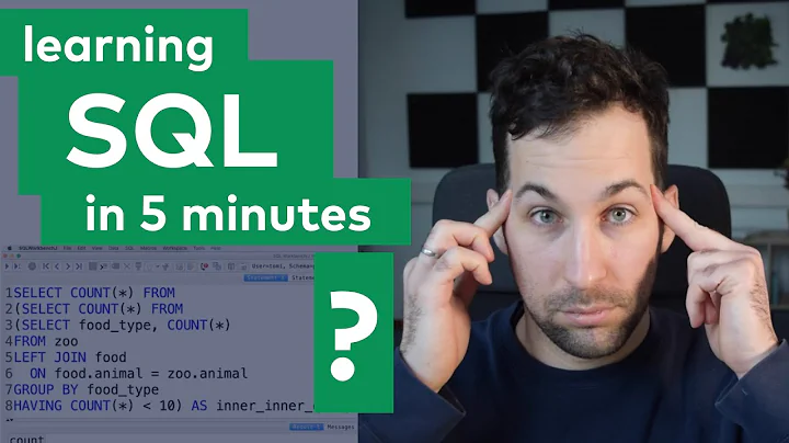 Learn SQL in 5 minutes! (Can you?)