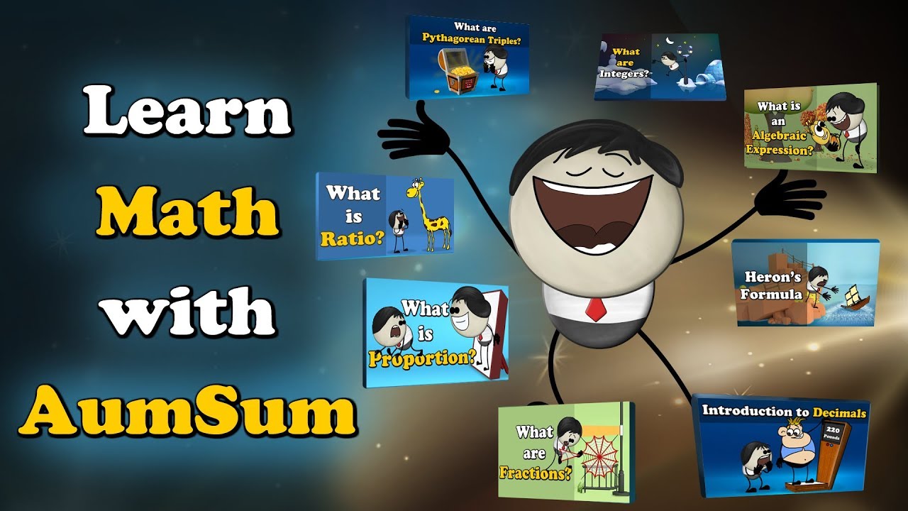 Pythagoras Theorem, Fractions, Ratio, Proportion and much more!! | #aumsum #kids #science