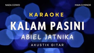 KALAM PASINI - ABIEL JATNIKA ( karaoke lagu sunda akustik)