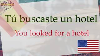 Every Conjugation of Spanish Verbs in Past Tense | Spanish Verb Familiarization