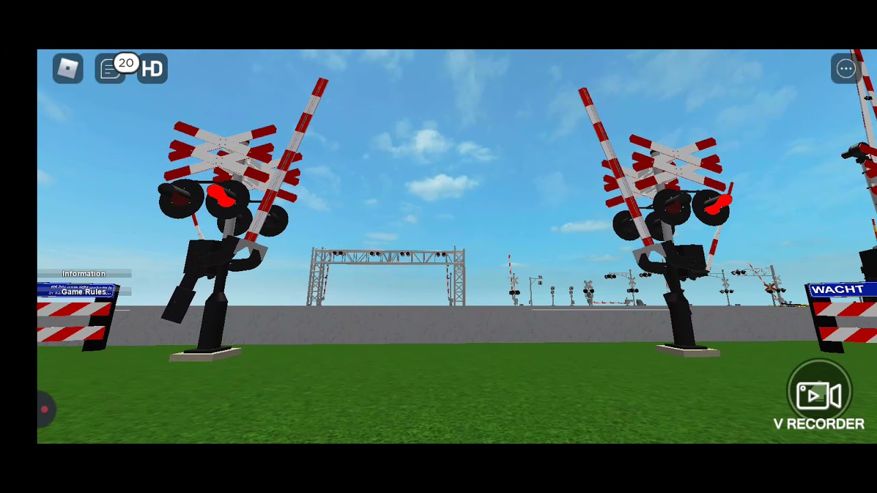 railroad crossing simulator