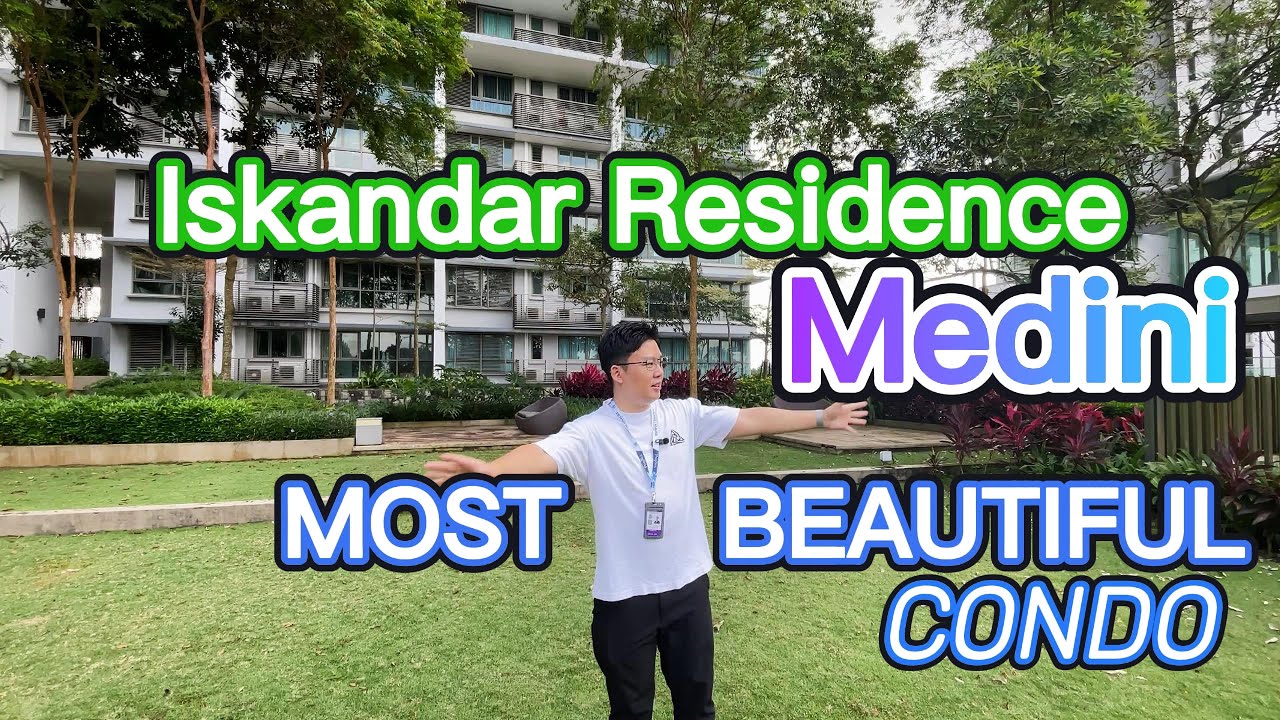[Medini] Most Beautiful Condo in Medini | Iskandar Residence Tour 🇲🇾 #condo #neartuas