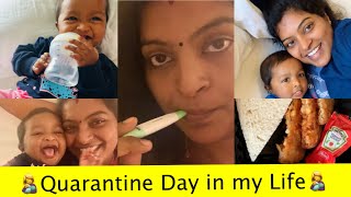 சிங்கப்பூர் - Quarantine Day in my life with my baby in Singapore? | (DIML) | Baby Tips