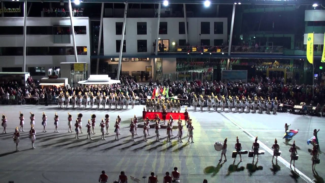 103年北一女樂儀旗中歐管樂節大場表演中央視角