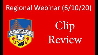 Clip Review - CNRA Webinars