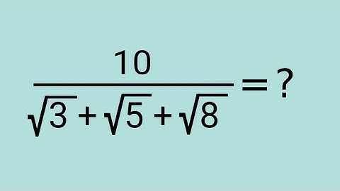 A Very Nice Math Olympiad Simplification l american math olympiad question l harvard mathematics 