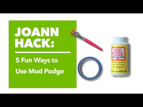 5 Fun Ways to Use Mod Podge
