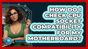 How Do I Check CPU Socket Compatibility For My Motherboard? - Your Computer Companion