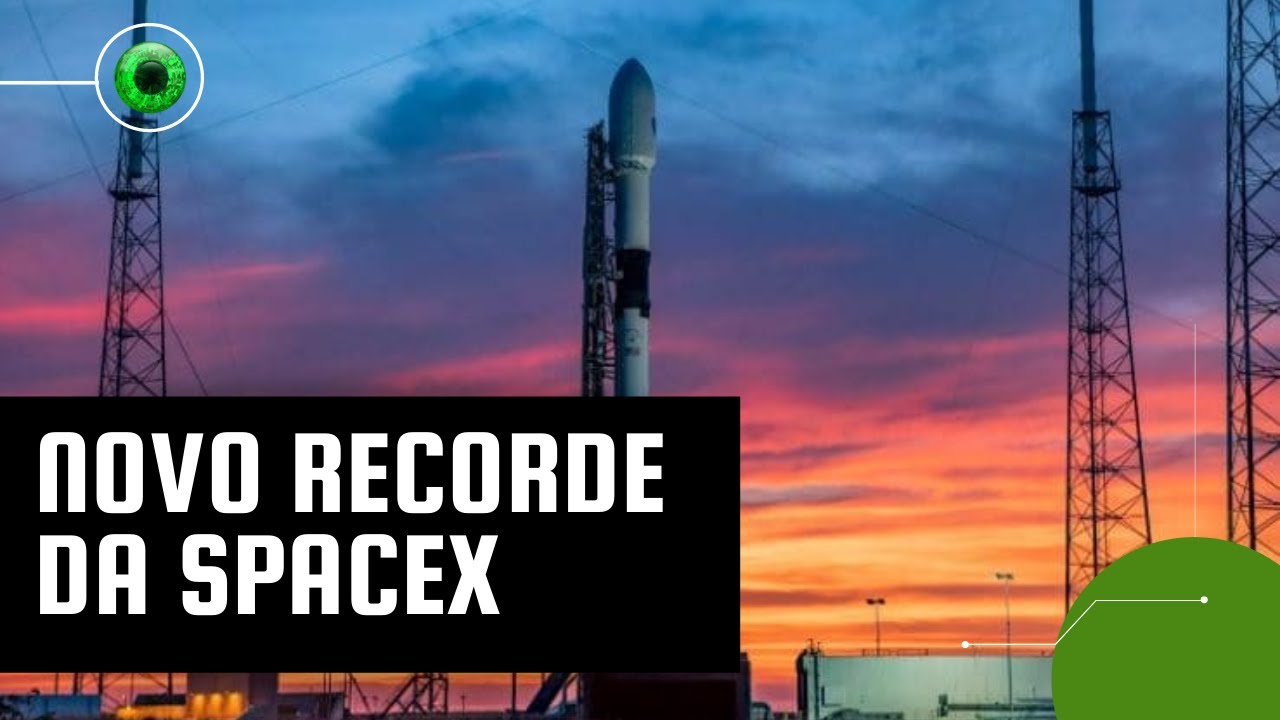 SpaceX realiza o 12º lançamento de um foguete Falcon 9