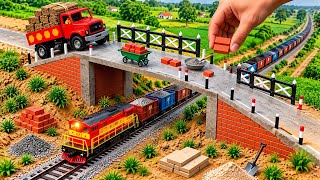 Thumbnail: DIY Mini Tractor making overhead Bridge | Construction Science Project