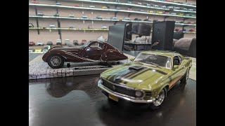 1:18 Diecast Review Unboxing Ford Mustang Boss 302 & Talbot-Lago T150 SS #modelcar #diecast #review