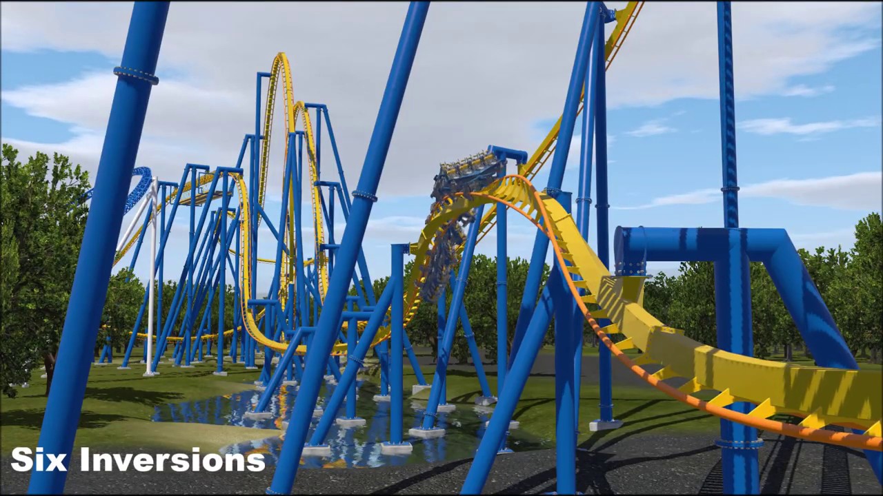 NoLimits 2 Cedar Point Record Breaking Flying Coaster Concept YouTube