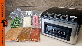 Wevac CV12 Chamber Vacuum Sealer Machine - Unboxing, Review, and Comparison