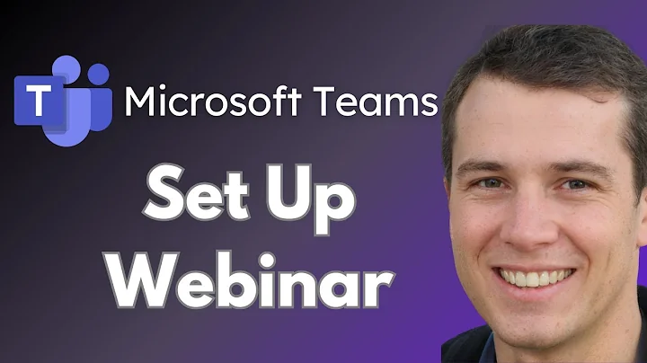 How to Set up a Webinar in Microsoft Teams