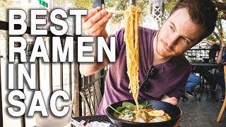 SUPER SPICY Miso Ramen No Water Challenge | Sac Food Show