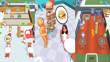 Restaurant Empire Food Tycoon Gameplay Mobile Game Walkthrough All Levels Android Ios #1