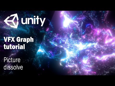 Гайд как сделать растворение картинки частицами в Unity VFX Graph