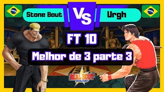 🥊 Stone Bout vs. Urgh: A Grande Decisão! 🥊 Real Bout Fatal Fury