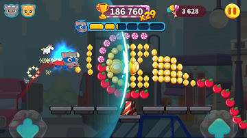 Talking Tom Candy Run Gameplay - Tom Super Hero 2023 (iOS/Android)