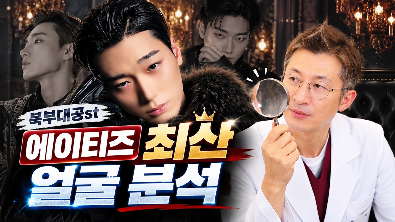 '에이티즈 최산' 최상급 얼굴의 비밀! 성형외과 의사가 분석해봤습니다
