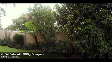 YUN-1 Brushless Gimbal 300g dampers