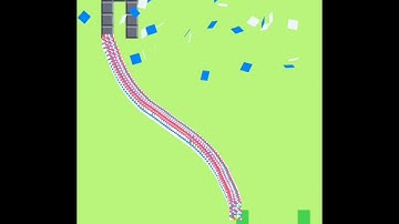 My game: physics drop gameplay (fancade)