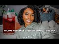 PERFECT Christmas Party Ideas, DIY Holiday Mocktails | Vlogmas Day 2