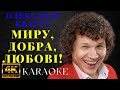 Олександр Кварта Миру добра любові КАРАОКЕ