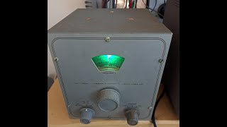 Demonstration of the Heathkit VF-1 Variable frequency oscillator