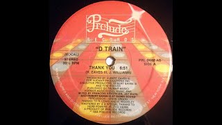 D Train - Thank You (Mix By François Kervokian) (1984 - Maxi 45T)