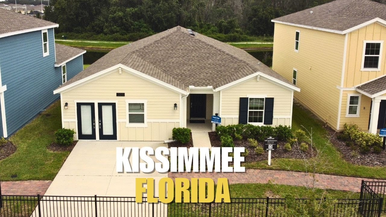 Kissimmee Fl New Construction Homes Affordable Homes YouTube