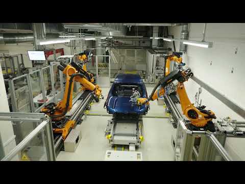 Automatic  inspection and rework in the paint shop (BMW Group plant Regensburg)