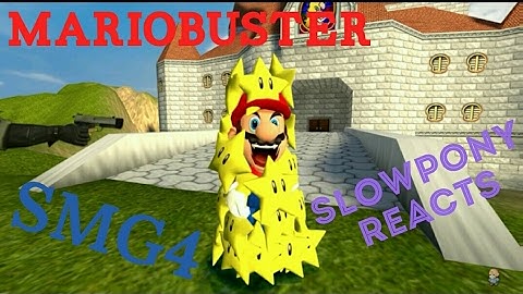 Slow Reacts: The Mario Channel: MARIOBUSTERS (By SMG4)