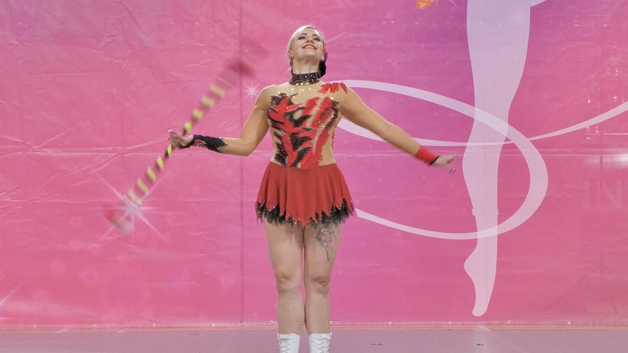 *UKS Artis Góra* - solo mace grand senior -  MP Kędzierzyn Koźle 2025 - Mażoretki