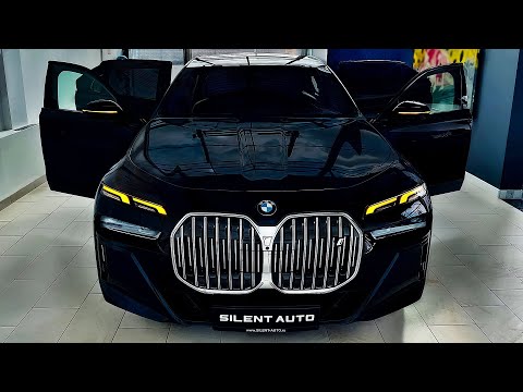 BMW i7 2023 - Детали высокотехнологичного роскошного седана