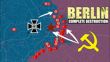 Battle Of Berlin Every Day using Google Maps |  World War 2 Battles